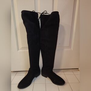 Black Over-the-Knee Women's Boots
